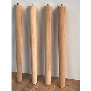 Ham 30 cm Ahşap Mobilya Ayağı – 4 Adet (Sehpa, Tv Ünitesi, Berjer, Konsol, Komodin Için – Bağlantı Aparatları ve Vidalar Dahil)