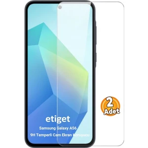 Samsung Galaxy A56 5G Temperli 9H Cam Ekran Koruyucu (2 ADET)