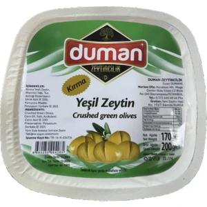 Duman Gurme Kırma Yeşil Zeytin 200 GR
