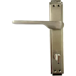Eda Gül Lüx Nikel-Saten Wc Kapı Kolu