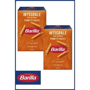 Tam Buğday Kalem Makarna (İntegrale Pennette Rigate) 400 gr x 2 Adet Tek Ebat