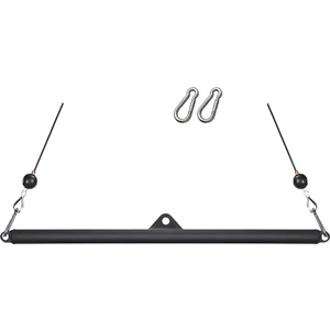 100 cm Cable Crossover Bar - Dap Barı - Lat Puldown - Triceps Bar - Çift Kancalı Düz Bar
