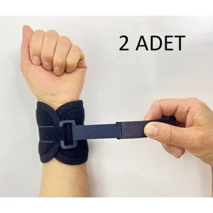 2 Adet Exp Bilek Bandajı Medikal Ayarlanabilir Bilek Bandajı Ateli Spor Bandı Bilek Sargı Destekleme Burkulma Aparatı Adet