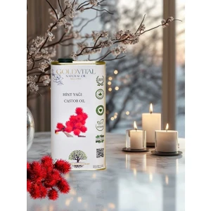 Gold Vital Hint Yağı 1 Lt - Soğuk Sıkım, Saf & Doğal Ürün