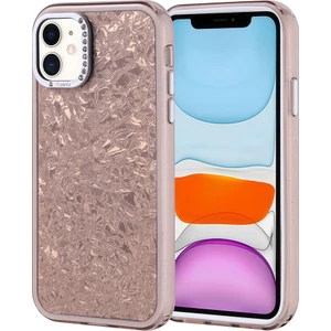 iPhone 11 Kılıf Taşlı Tasarımlı Kapi Kapak