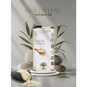 Gold Vital Susam Yağı 1 Lt - Soğuk Sıkım, Saf & Doğal Ürün