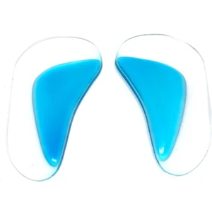 Sanal Trend Ark Destekli Silikon Tabanlık Düz Taban Silikon Düz Taban Rahatsızlığını Önleyen Ayak Tabanlığı Mavi