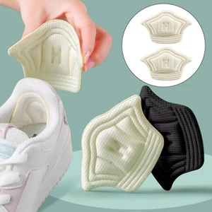 Sanal Trend Siyah Renk 1 Çift Ayakkabı Topuk Vurma Önleyici ve Daraltma Pedi Ayakkabı Içi Koruyucu Aparat