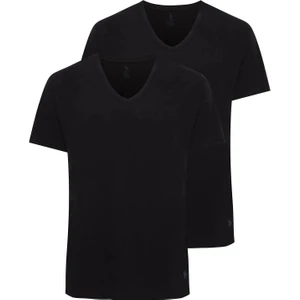 U.S. Polo Assn. Erkek Siyah 2 Lİ T-shirt 80199