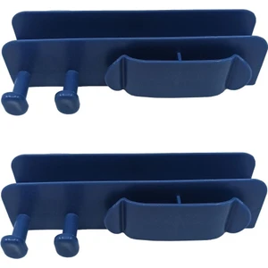 2 Adet Pratik Kablo Düzenleyici Telefon Şarj Standı Kablo Sabitleyici Duvar Fayans Cam Kablo Tutucu