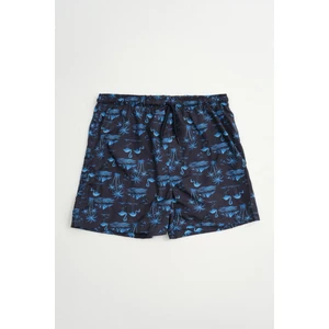 Markapia Man Erkek Çocuk Fileli Flamingo Deniz Şortu