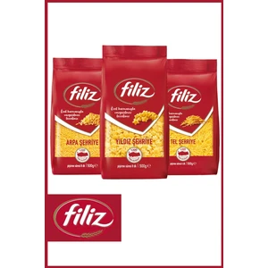 Şehriye Sepeti 500 gr x 3 Adet (Tel Şehriye, Arpa Şehriye, Yıldız Şehriye) 