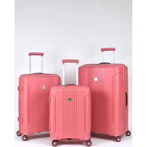 Pierre Cardin 7060 3'lü Set Ultra Light Hafif Lüks Polipropilen Kırılmaz Tekerlekli Valiz