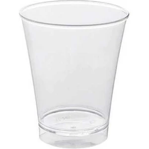 Sert Plastik Tulip Bardak 240 cc - 30 Adet