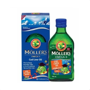 Omega-3 Balık Yağı Şurubu Tutti Frutti 150 ml 2 Adet