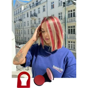 Caş Dekorasyon Kırmızı Renk Saç Tebeşiri