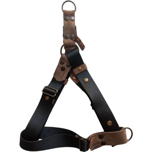 Köpek Göğüs Tasması Orta ve büyük Irk Deri Kolon Göğüs Ölçüsü:50-90cm ayarlamalı Dog Harness Gt5-30