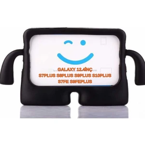 Samsung Galaxy Tab S9 Fe Plus S7FE S10-S9-S8-S7 Plus 12.4inç Kılıf Çocuklara Özel Silikon Kılıf