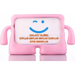 Samsung Galaxy Tab S9 Fe Plus S7FE S10-S9-S8-S7 Plus 12.4inç Kılıf Çocuklara Özel Silikon Kılıf
