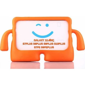 Samsung Galaxy Tab S9 Fe Plus S7FE S10-S9-S8-S7 Plus 12.4inç Kılıf Çocuklara Özel Silikon Kılıf