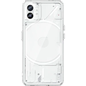 Nothing Phone 1 Kılıf, Şeffaf Tasarımlı Darbeye Dayanıklı Telefon Kılıfı, Tampon Hibrit Şeffaf Kapak Nothing Phone 1 (Yurt Dışından)