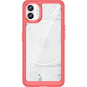 Nothing Phone 1 Kılıf, Şeffaf Tasarımlı Darbeye Dayanıklı Telefon Kılıfı, Tampon Hibrit Şeffaf Kapak Nothing Phone 1 (Yurt Dışından)