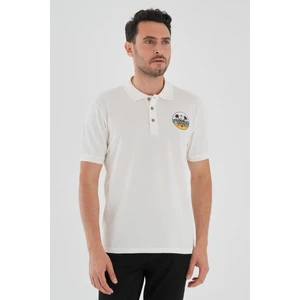 Alexandergardı Baskılı Polo Yaka T-Shirt (E21-IGNPL01)