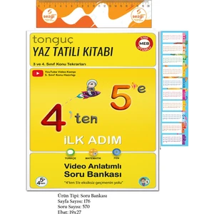 4'ten 5'e Hazırlık Kitabı 2025 Güncellenmiş Baskı