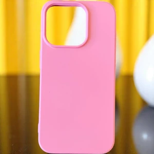 Iphone 15 Pro Uyumlu Kılıf Lansman Silikon ve Esnek