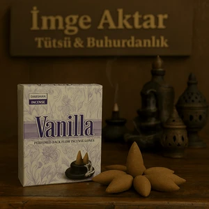 Darshan Incense Vanilla Geri Akış Tütsü 10 Adet