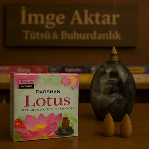 Darshan İncense Lotus Geri Akış Tütsü 10 Adet