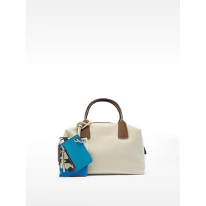 Kadife Dokulu Askılı Tote Çanta M