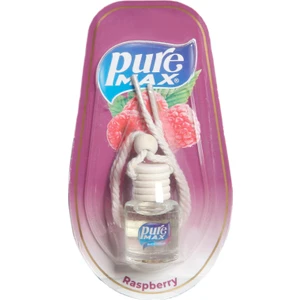 Pure Max -Ahududu Esanslı Dekoratif Otomobil Kokusu 8 ml - Ipli Asma Otomobil Parfümü-Oto Kokusu