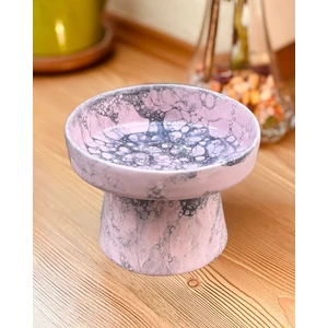 Eğimli Yüksek Seramik Mama Kabı