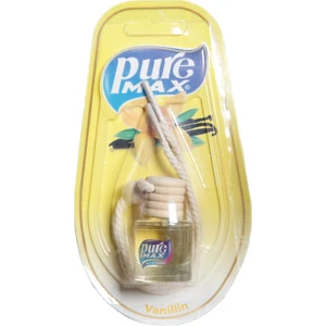 Pure Max -Vanilya Esanslı Dekoratif Otomobil Kokusu 8 ml - Ipli Asma Otomobil Parfümü-Oto Kokusu