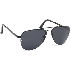 Di Caprio DC3015BLACK Siyah Yarım Çerçeve Damla Model Polarize Camlı Erkek Güneş Gözlüğü