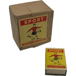 Vintage Koleksiyonluk Sport Kibrit 10'lu Paket