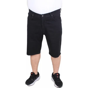 Büyük Beden Kot Kapri Power Lycra Comero 11913 Sıyah