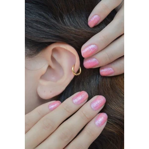 Sacce Scarves & Accessories Altın Sarı Paslanmaz Çelik Düz Halka Helix Ve Kıkırdak Piercing Küpesi, Zarif Tasarım