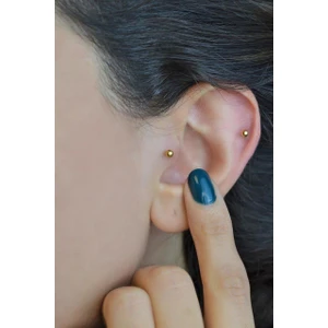 Gold Çelik Top Piercing 8 mm