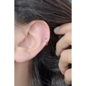 Sacce Scarves & Accessories Düz Halka Tragus Piercing