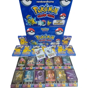 Emrah Gültekin Pokemon Pikachu Serisi (5 Mini Kutu 30 Adet Kart 5 Adet Sticker) Pokemon Oyun Kağıtları