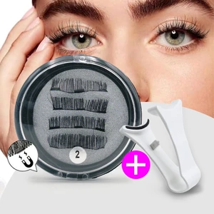 Doğal Görünümlü Manyetik Mıknatıslı Tam Boy Takma Kirpik & Klips Makası- No: 2