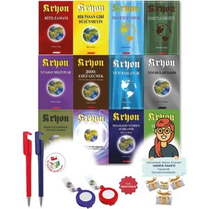 Maje Hediye+Lee Carroll(Kryon: 1-12 Kitaplar-Insan Tekamülü) 12 Kitap-Yeni-Bireysel Gelişim-Akaşa