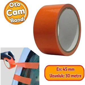 Araba Araç Oto Cam Sabitleme Tamir Montaj Bandı Iz Bırakmaz Maskeleme Güçlü Bant 45 mm x 30 Metre
