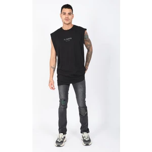 Blue White Erkek Straight Fit Fermuar Detaylı Jean Pantolon