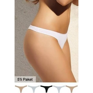 Pierre Cardin Kadın Pamuklu Tanga 5li