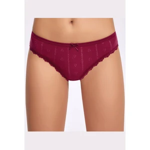 Jakarlı ( Transferli Ribana ) Kadın Bikini Külot   5 Adet