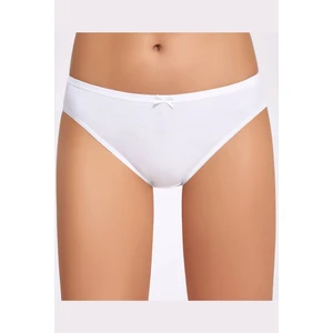 Fiyonklu Beyaz Kadın Bikini Külot   3 Adet