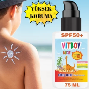 Yüksek Koruma Spf 50+ Çocuk Güneş Kremi 75 ml